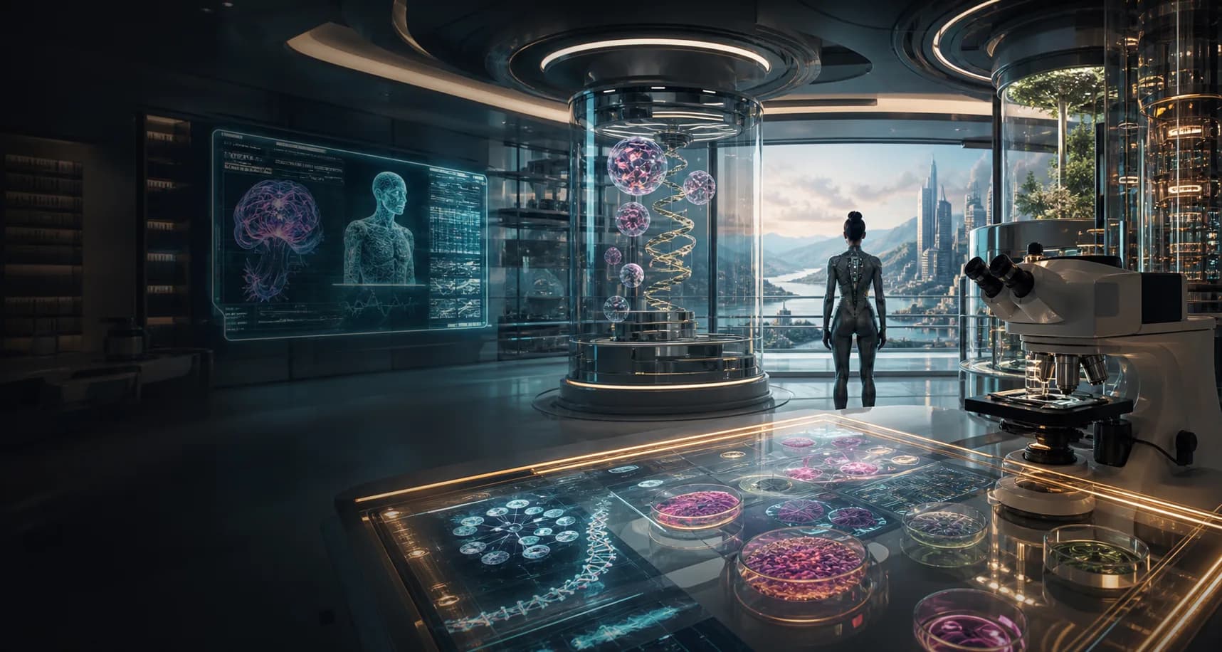 Futuristic biotechnology archive